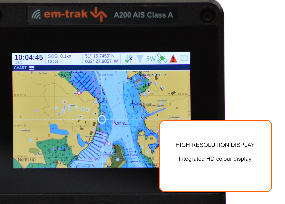em-trak A200 AIS Transceiver Klasse A