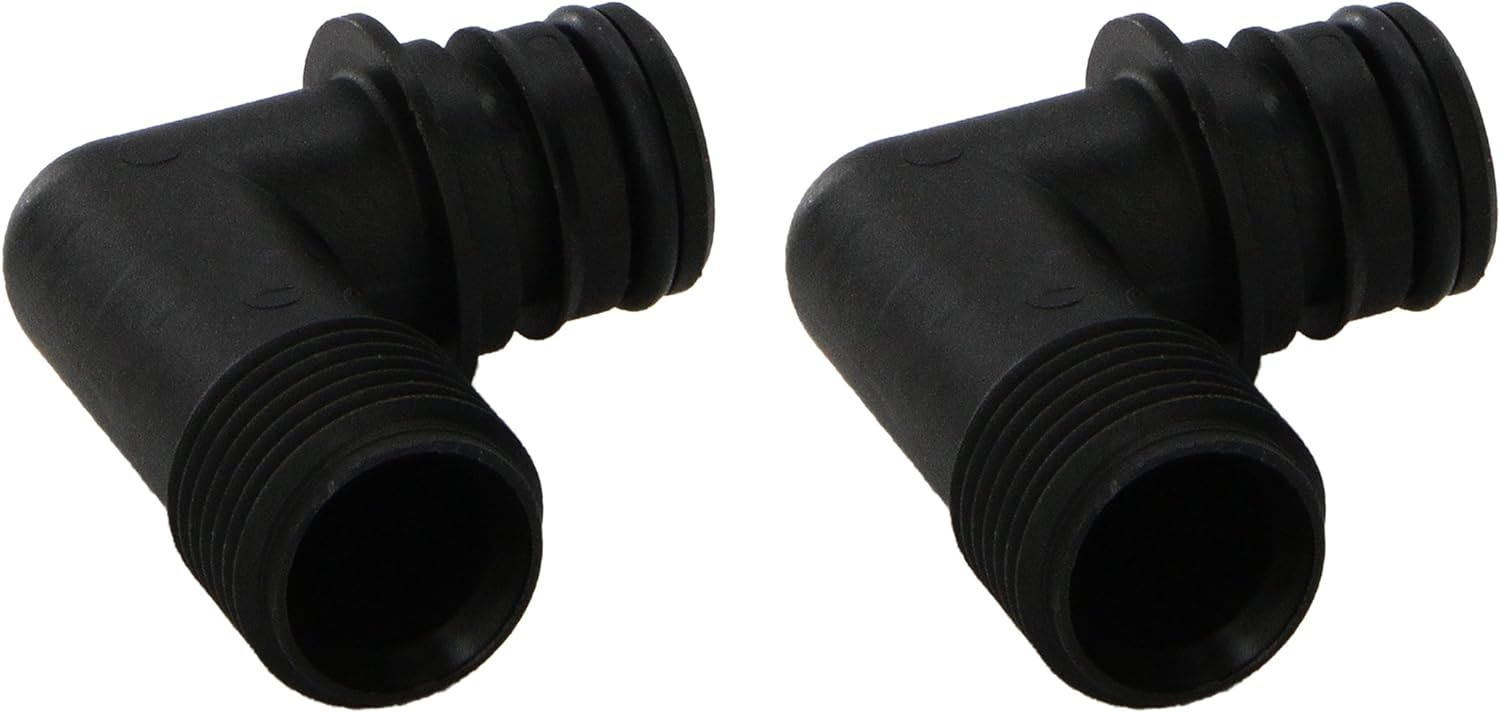 Jabsco Flojet Winkeladapter für Pumpe (20381-008)