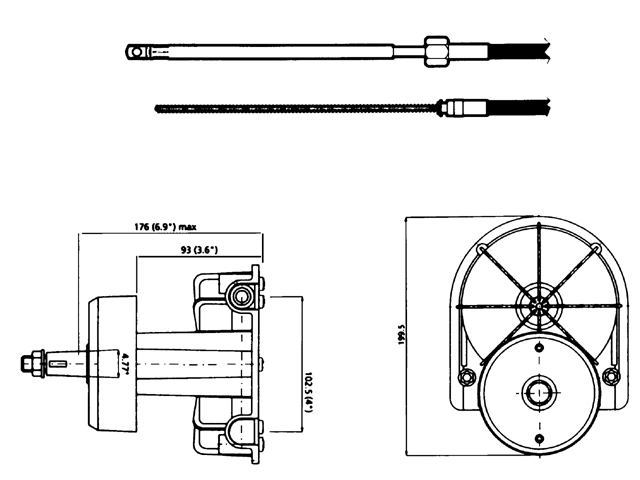 Ultraflex T85 Steuersystem umlaufend (versch. Typen)
