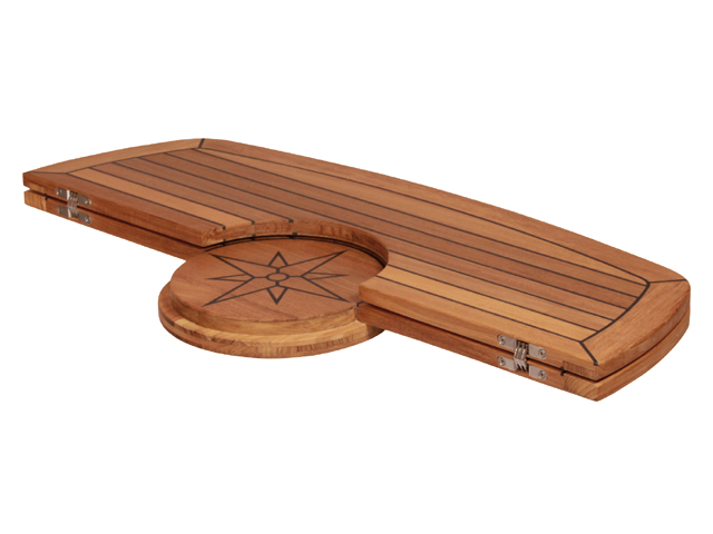 Talamex Teak Tischplatte klappbar 61x94cm