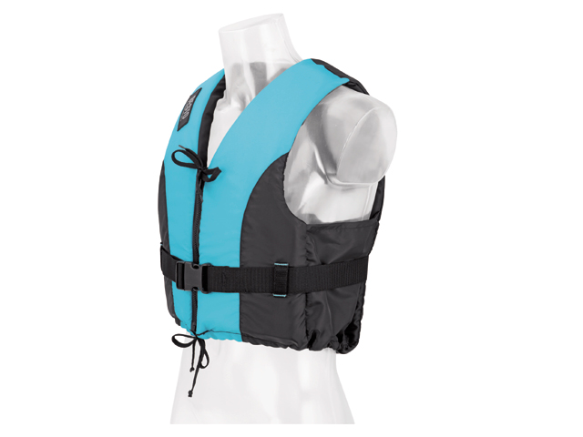 Besto Dinghy Zipper 50N Aqua/schwarz (versch. Größen)