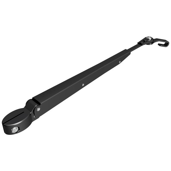 Roca Wischerarm Edelstahl W12 schwarz