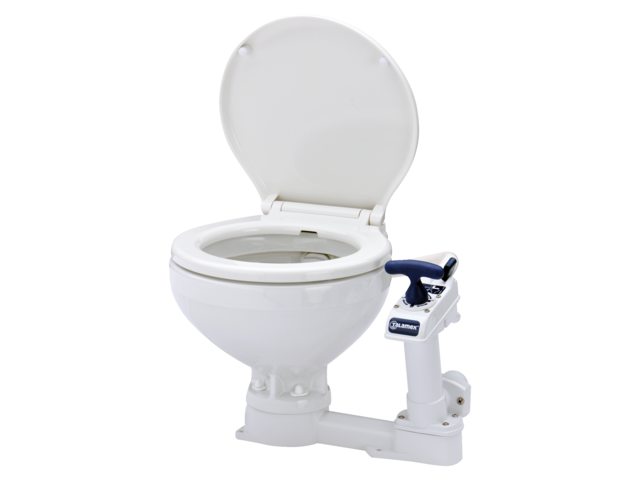 Talamex Bordtoilette Kompakt flach turn2lock