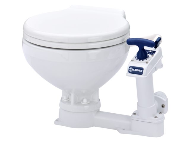 Talamex Bordtoilette Kompakt flach turn2lock