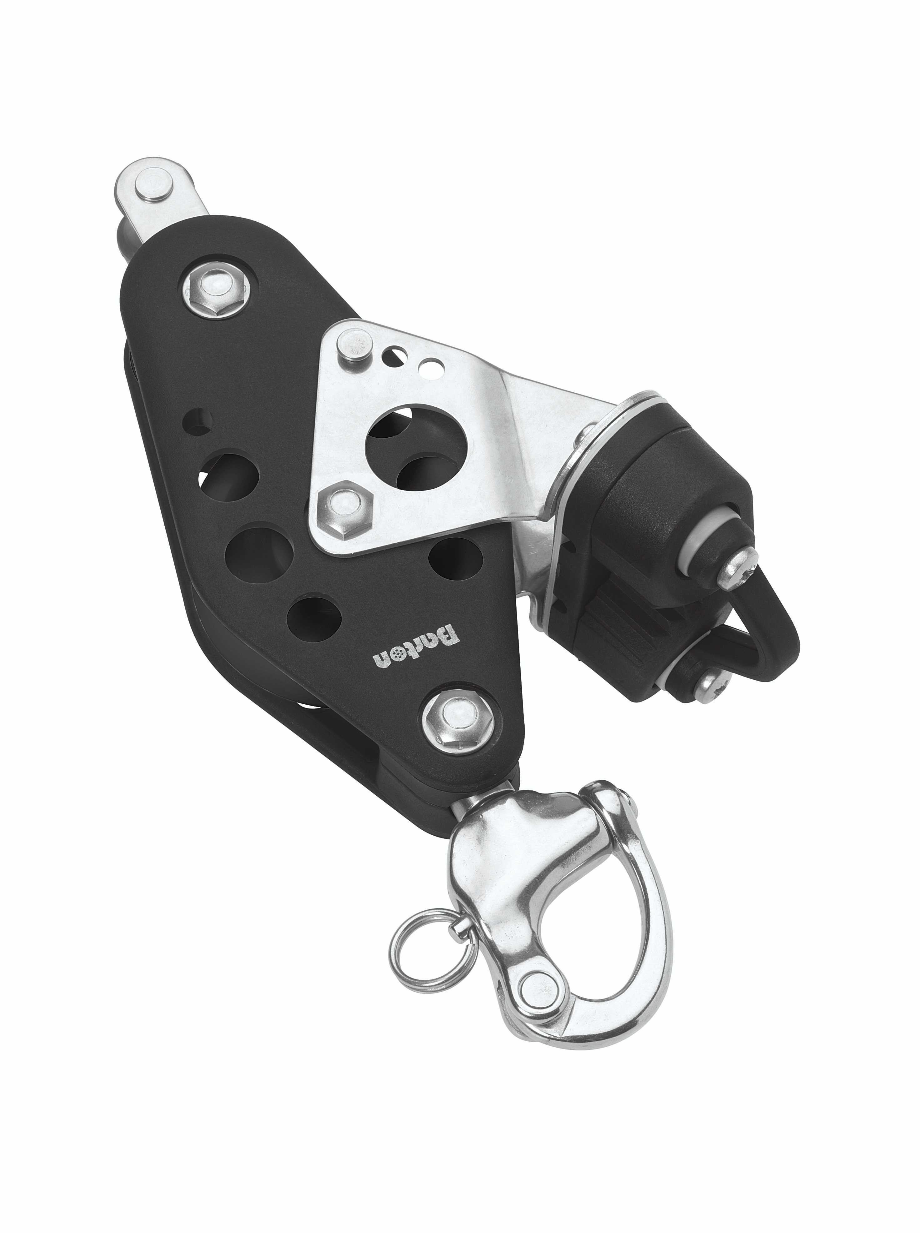 Barton Size 6 Kugellagerblock Violine mit Schnappschäkel, Klemme und Unterbügel