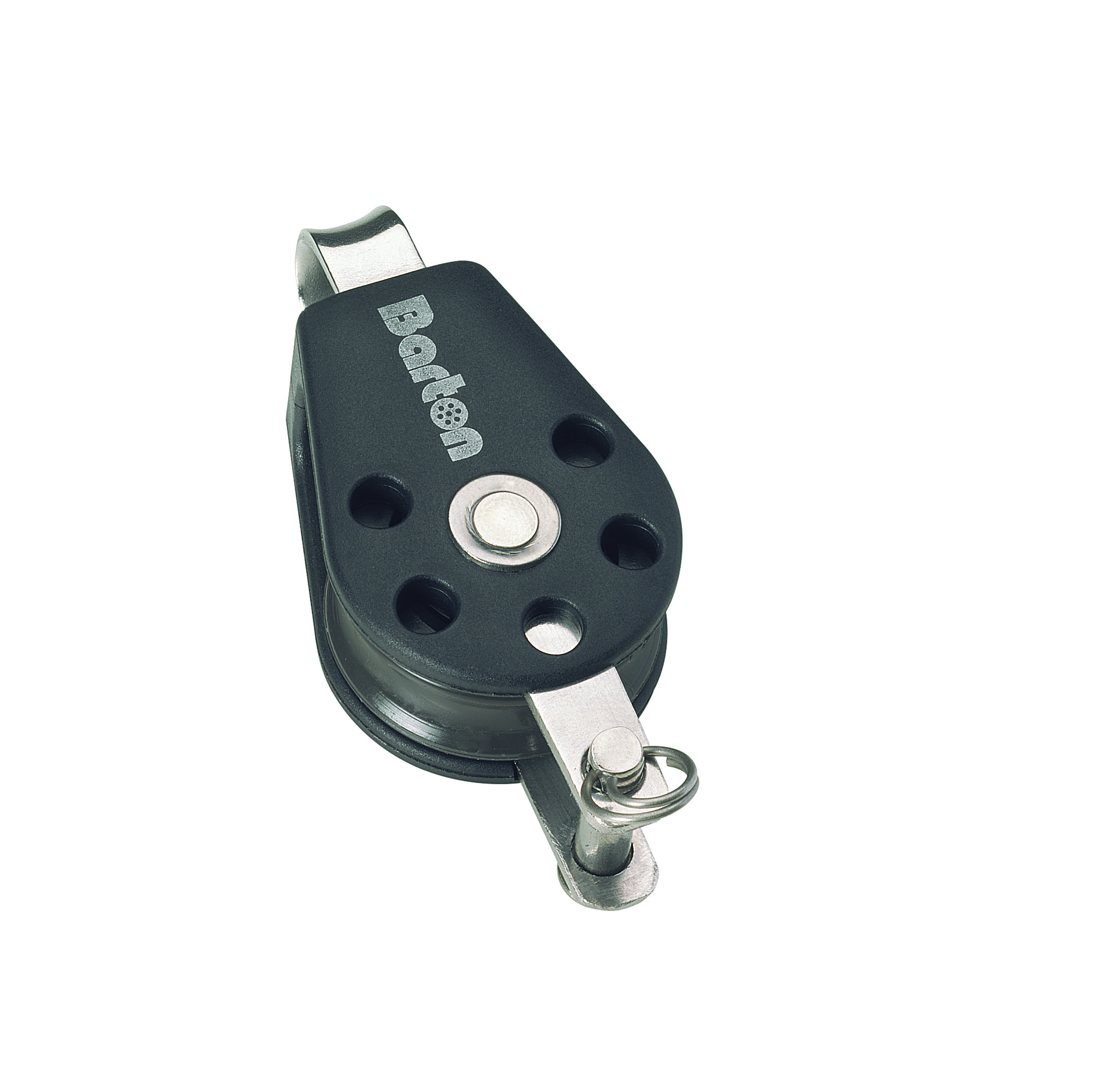 Barton Size 1 Gleitlagerblock einfach mit festem Auge und Hundsfott