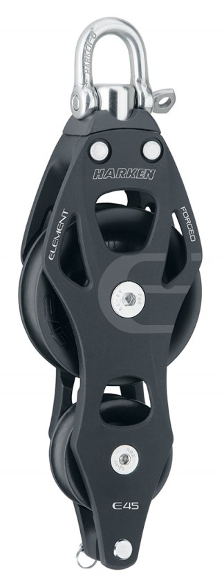 Harken 45mm Element Violinblock mit Hundsfott