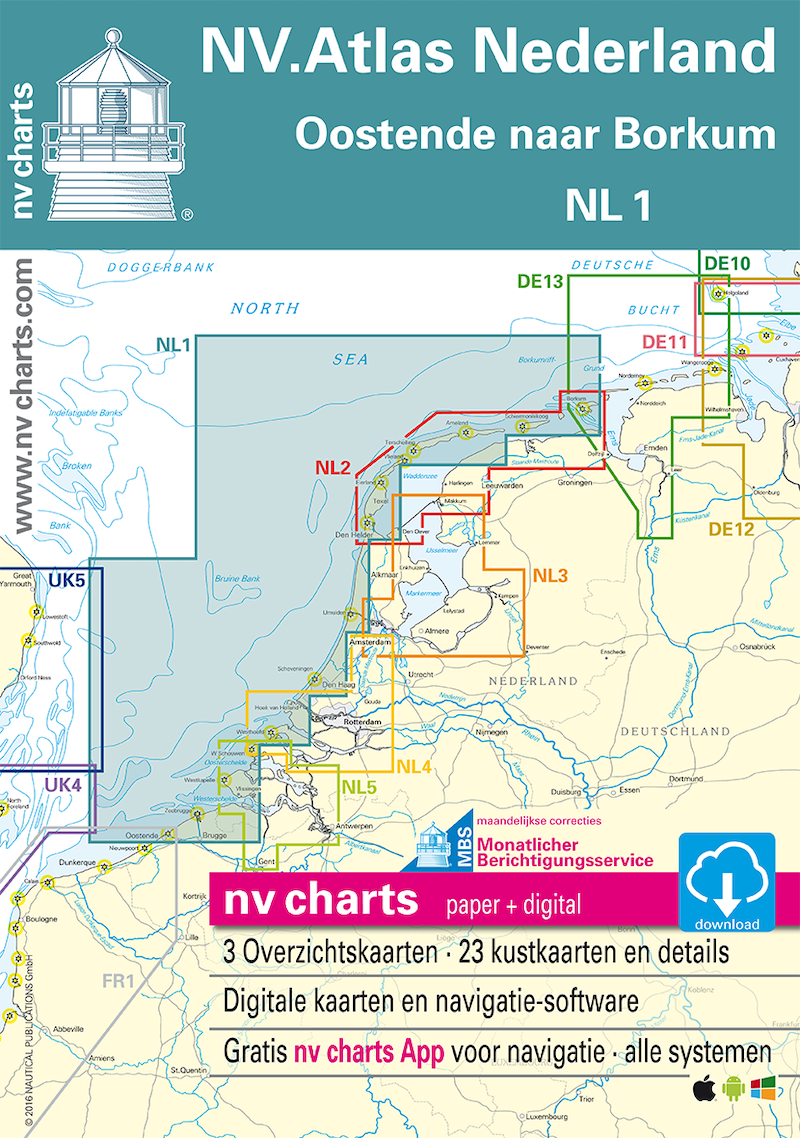 NV Kombipack Atlas NL 1 - Borkum naar Oostende
