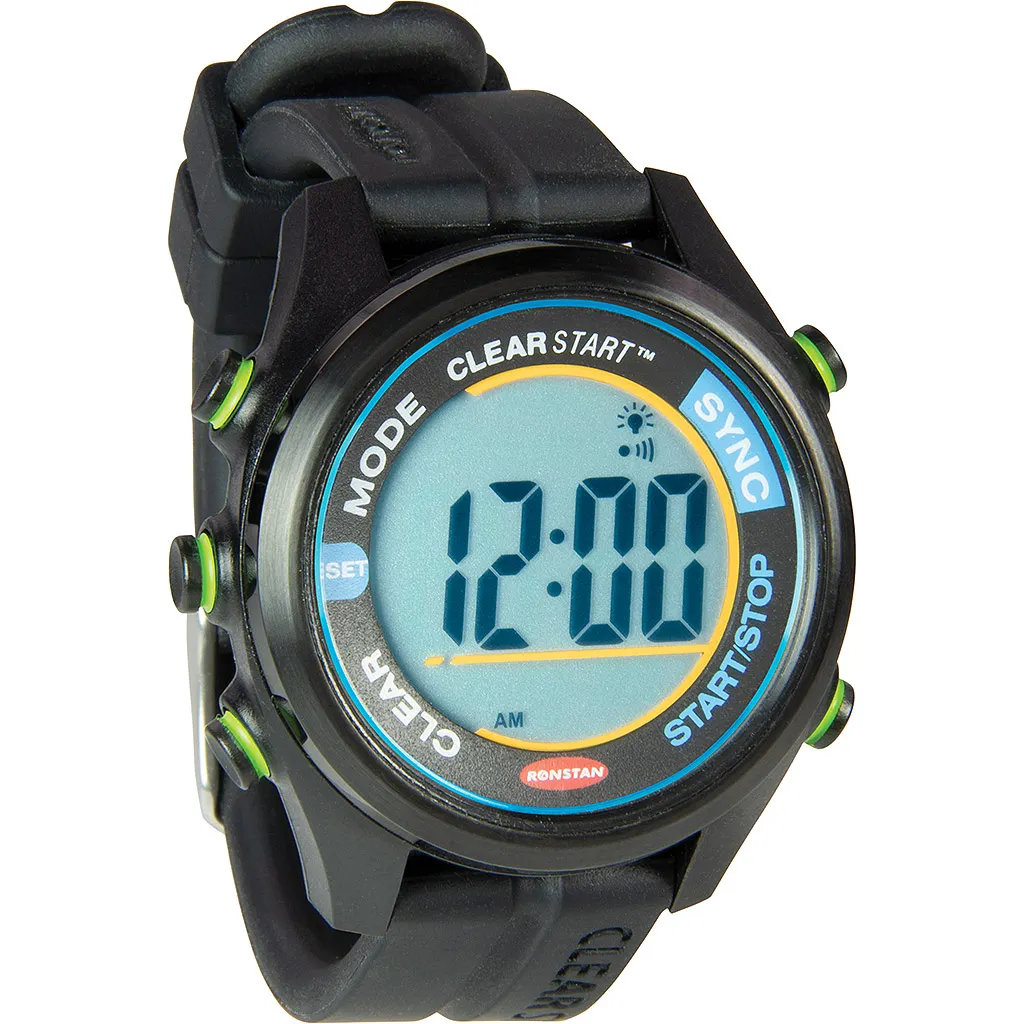 Ronstan ClearStart 40 Regatta- Segeluhr schwarz