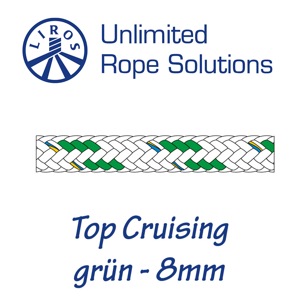 Liros Top Cruising Kf grün 8mm