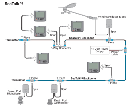 Raymarine STNG BACKBONE Kit