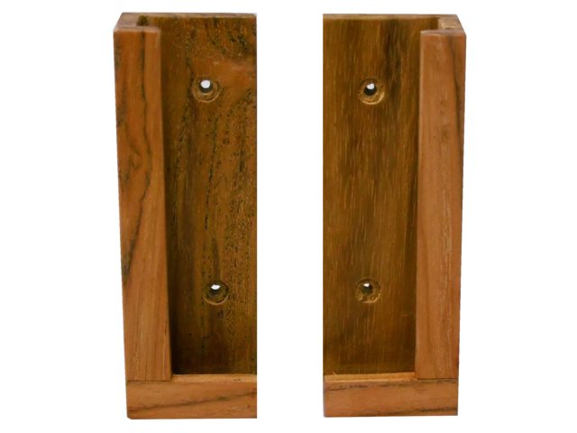 Eude Teak Halter für Smartphone verstellbar