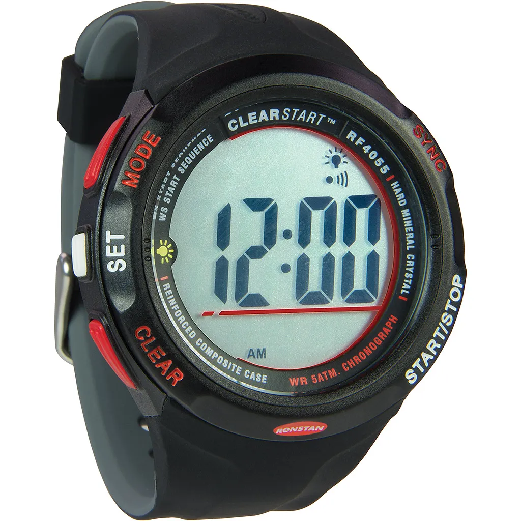 Ronstan ClearStart 50 Segeluhr schwarz-grau