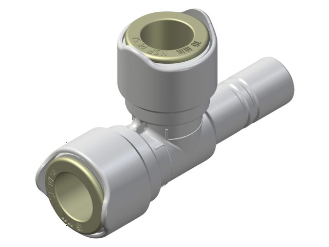 Whale Quick-Connect-System T-Steckverbinder mit 15mm Rohr