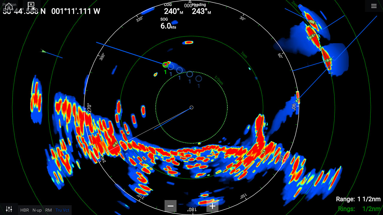 Raymarine Doppler Radar