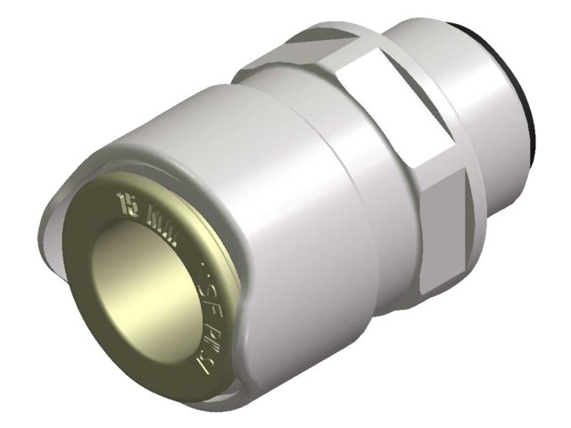 Whale Quick-Connect-System Hahnanschluss 1/2" BSP Male - 15mm