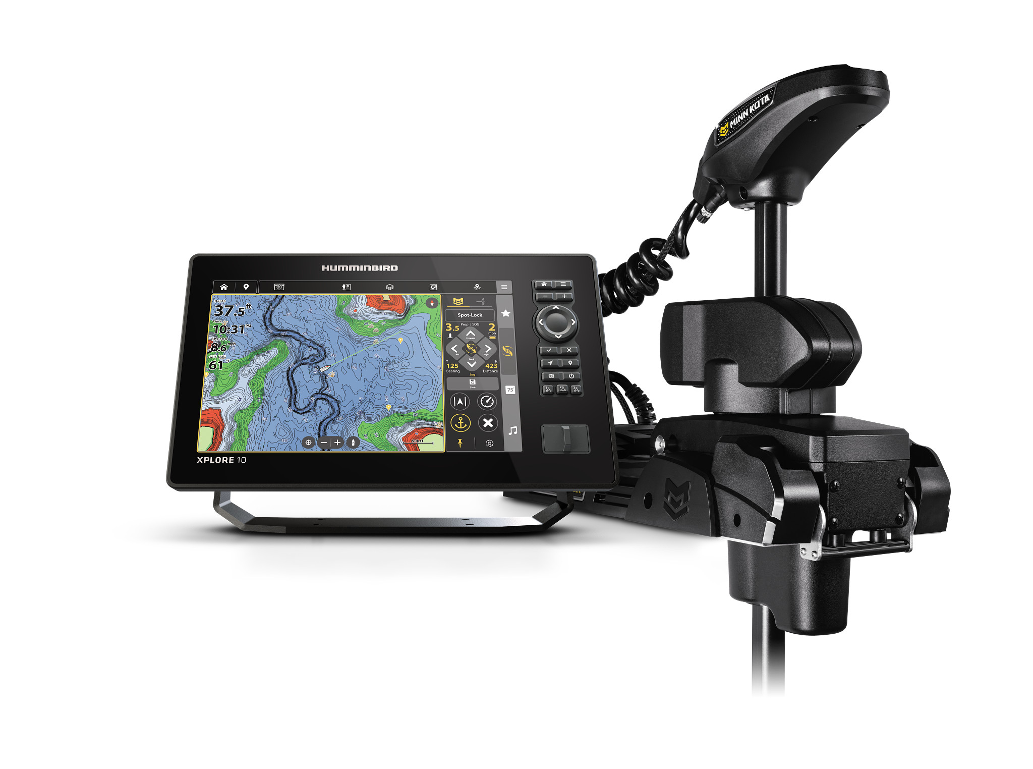 MinnKota Kontrolle mit dem Xplore Echolot Echolotladen_Xplore_Echolote_Kontrolle_Minn_Kota