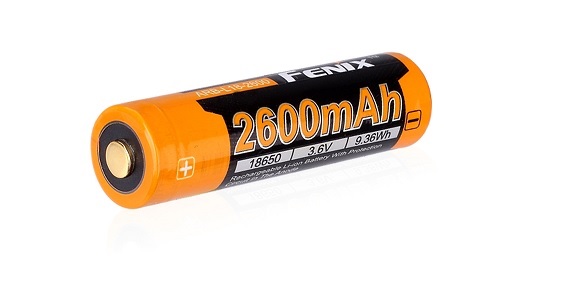 Fenix 18650er Akku mit 2600mAh