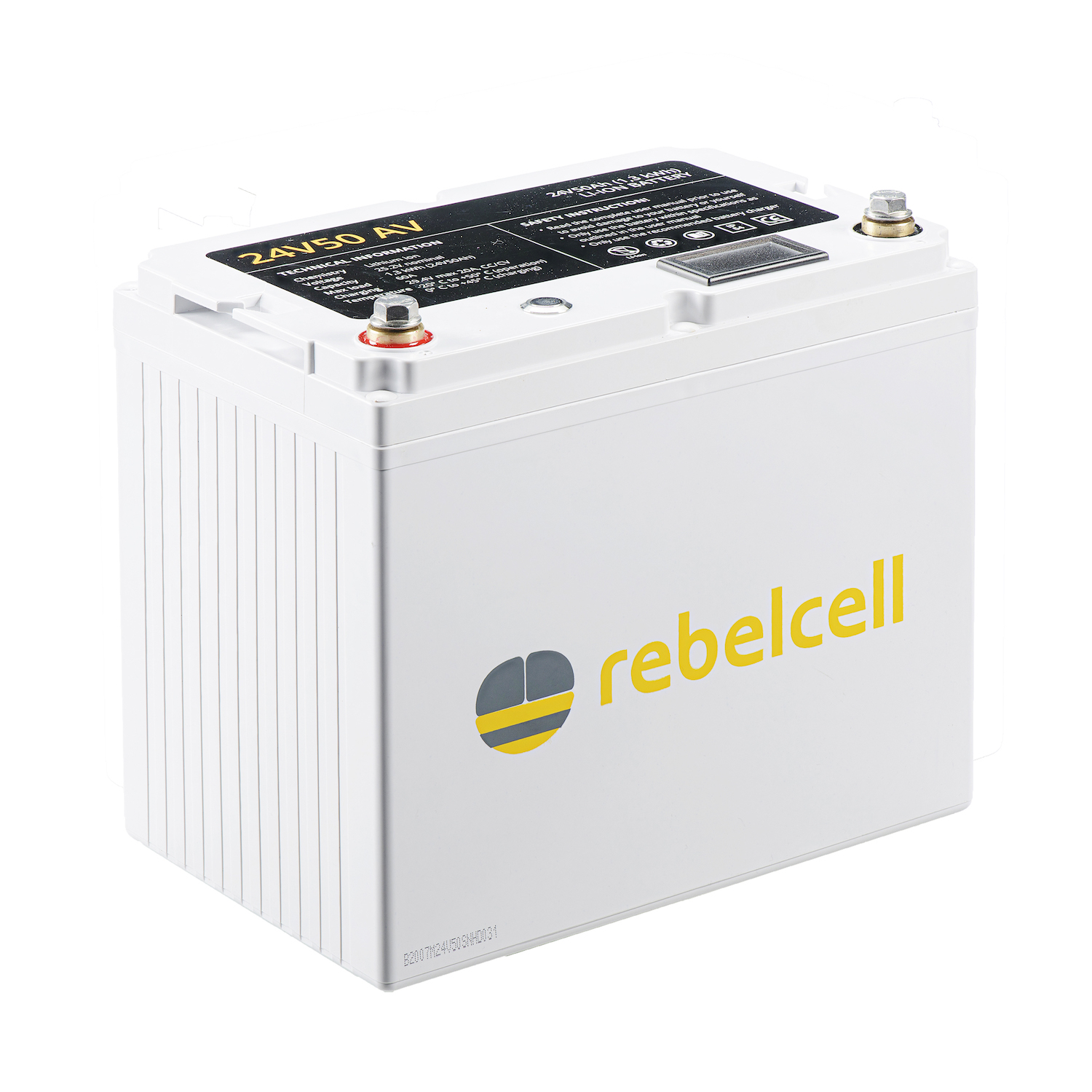 RebelCell 24V50 Lithium Batterie (24V 50Ah) 1,25kWh