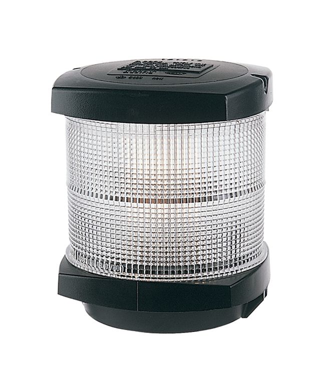 Hella Positionslaterne Mod.2984, Signal/Anker, Gehäuse: schwarz, Lichtscheibe: weiß