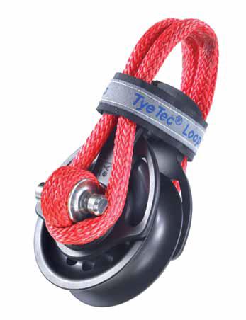 TyeTec LOOP-Snatchblock langer Loop very High Load 100 mm
