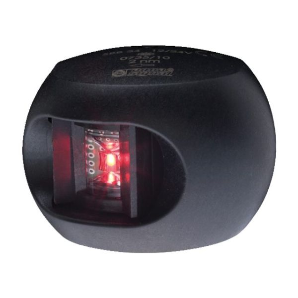 AquaSignal AS34 LED Navigationslaterne Backbord schwarz