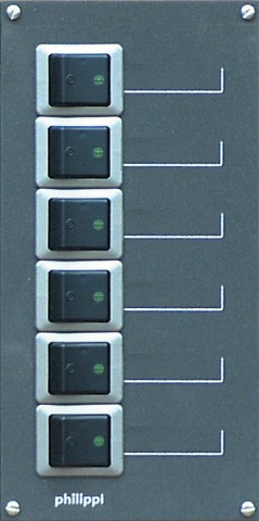 Philippi STV 206 zweipolig für 6 Stromkreise