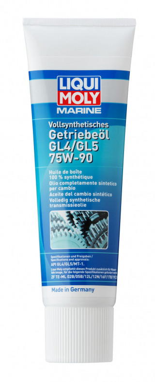 Liqui Moly Vollsynthetisches Getriebeöl GL4/GL5 - 75W-90 - 250ml