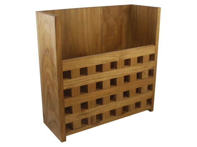 Eude Teak Blockgitter Regal