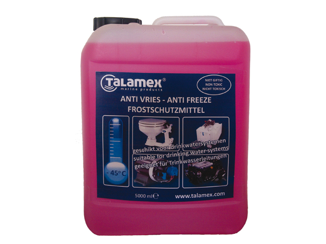 Talamex Frostschutzmittel 5.000ml Kannister für Boote und Caravan nicht toxisch