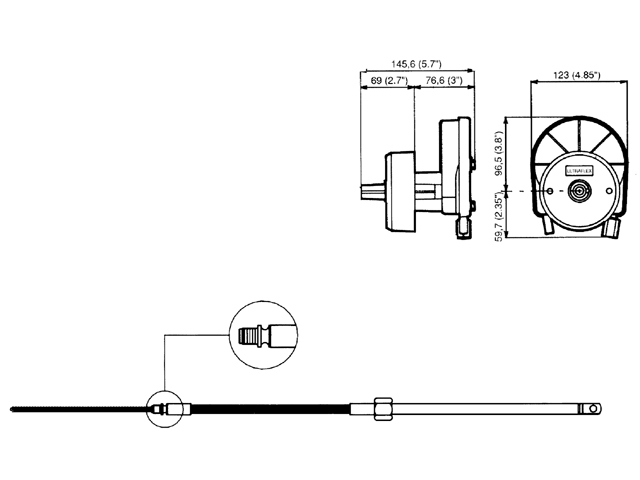 Ultraflex T67 Steuersystem (versch. Versionen)
