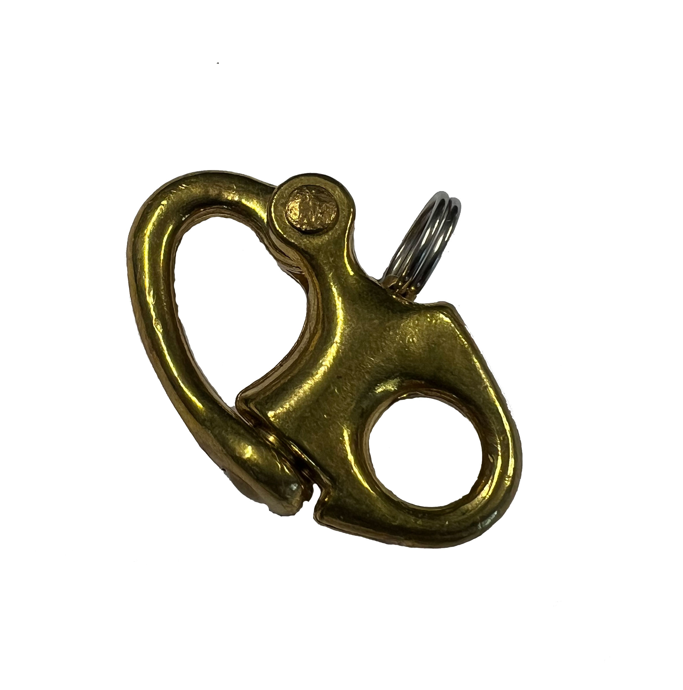 Talamex Bronze Schnappschäkel mit festem Auge (versch. Größen)