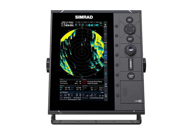 Simrad R2009 Radar Display - Radar Controller 9 Zoll