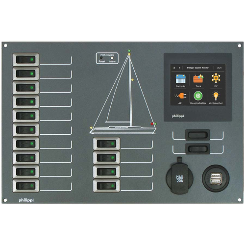 Philippi STV 256 14 Stromkreise und PSM