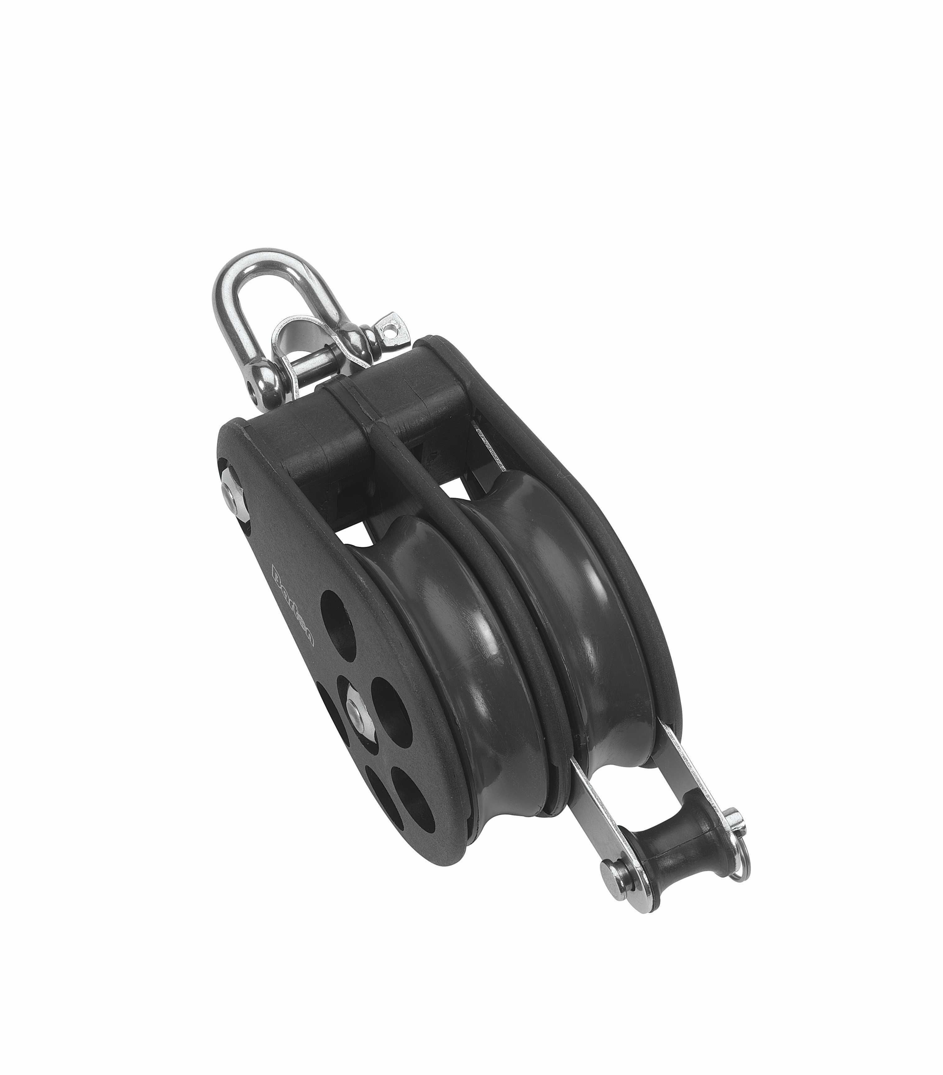 Barton Size 6 Gleitlagerblock doppelt mit Umsteckschäkel und Unterbügel