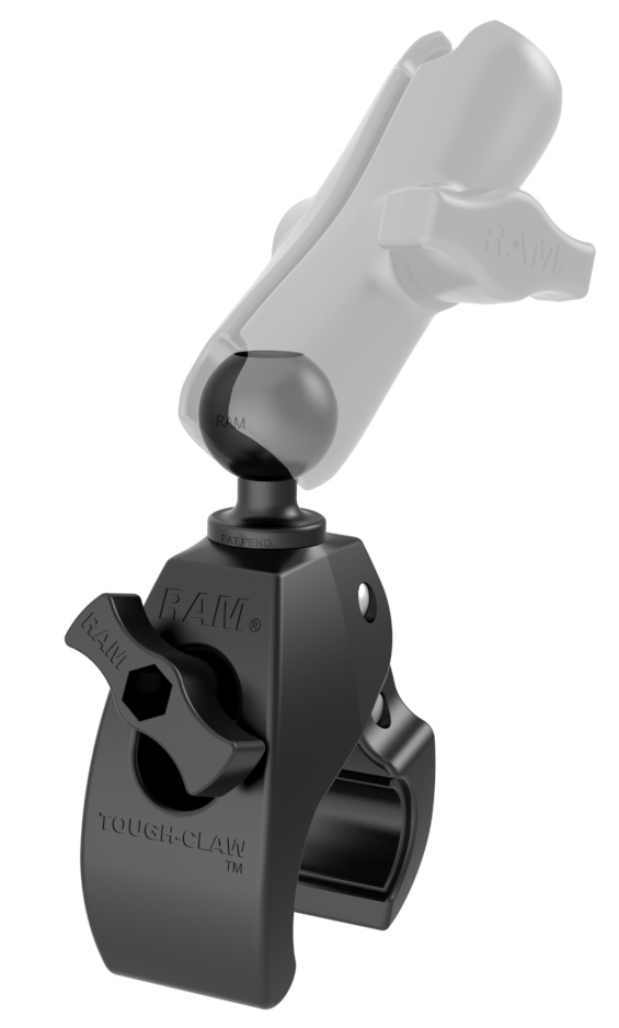 RAM MOUNTS Tough-Claw Halteklammer (groß) mit 1,5 Zoll Kugel (C)