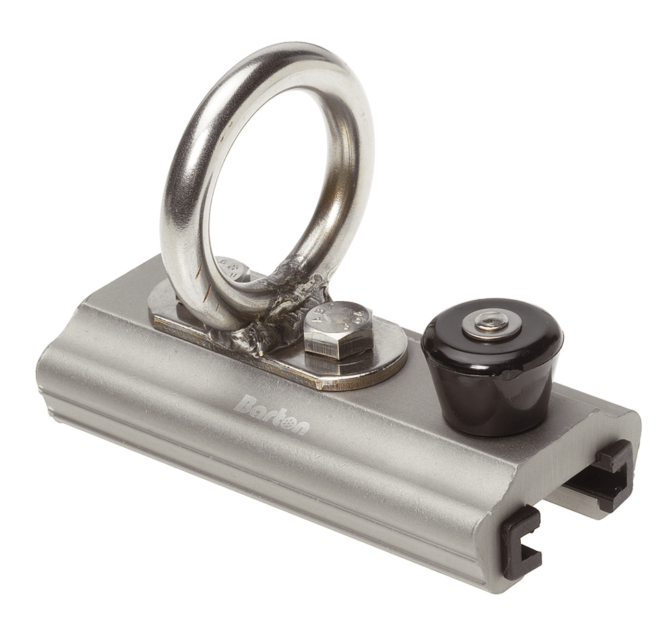 Barton Genua Spibaumrutscher für "T"-Schiene 32 mm