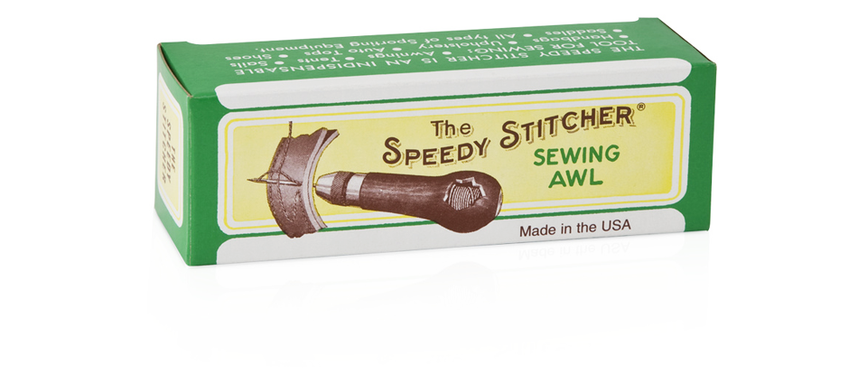 Handnähahle original Speedy Stitcher Holzgriff Nähahle Segel-Zelte-Reparatur Verpachung