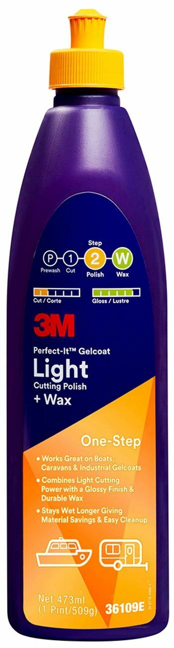 3M Perfect-It Gelcoat Light Cutting Polish + Wax 473ml