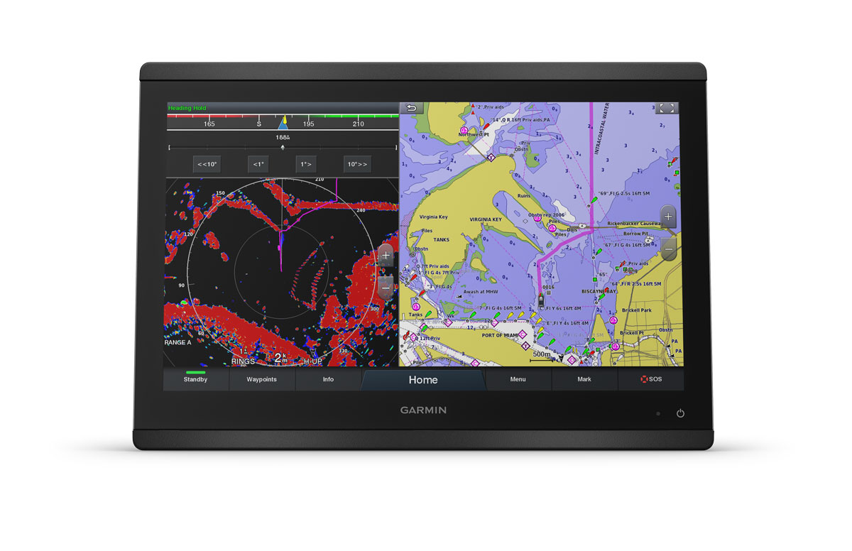 Garmin GPSmap 8416 GPS Multifunktionsdisplay 16"