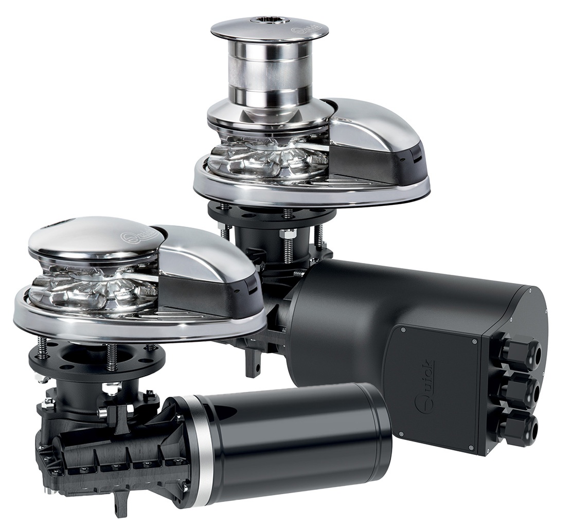 Quick Ankerwinde Prince DP2 mit horizontalem Motor (verschiedene Ausführungen)