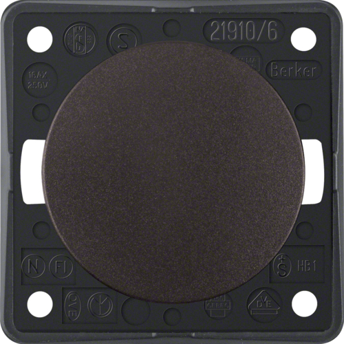 936562501 Berker Integro Schalter einfach braun