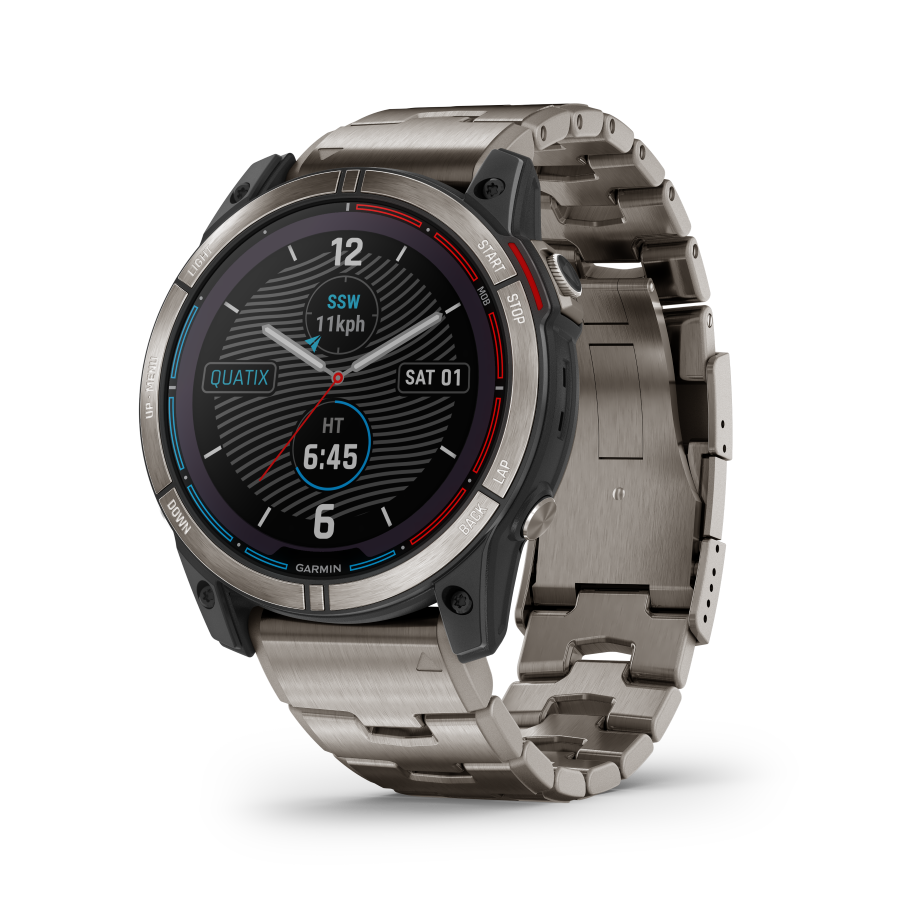 Garmin quatix 7X Sapphire Solar Titan Marine Smartwatch
