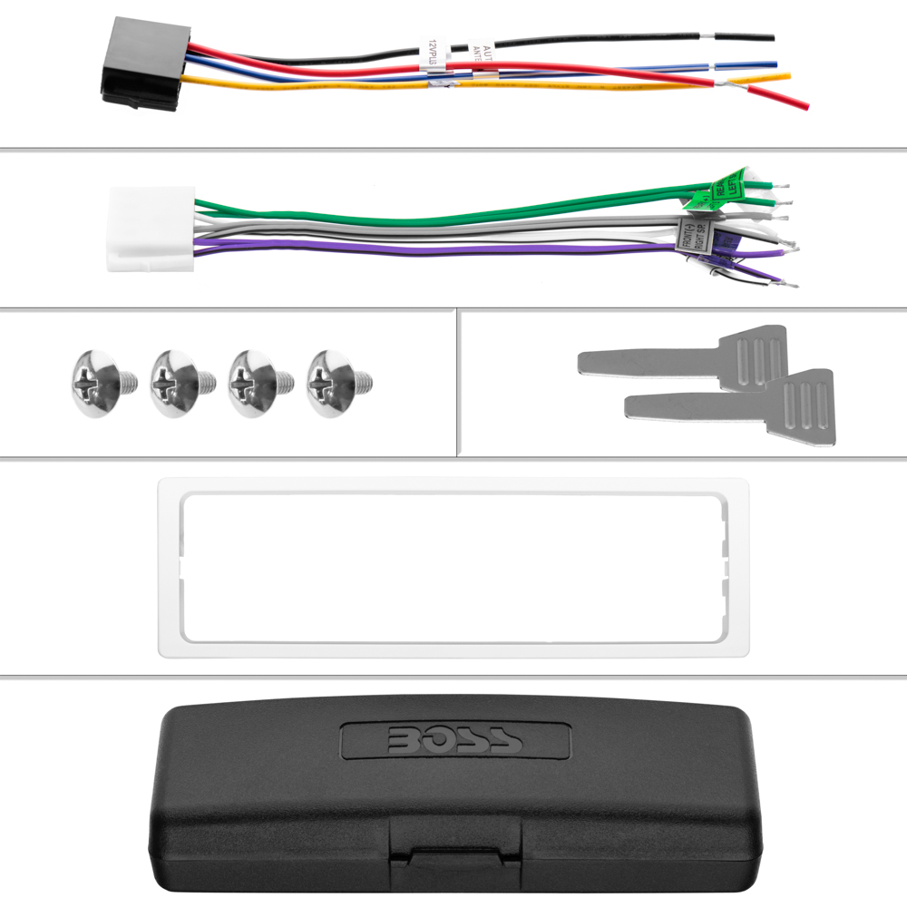 Boss Marine Audio Radio 1308UAB (weiß) oder 1308UABK (schwarz)
