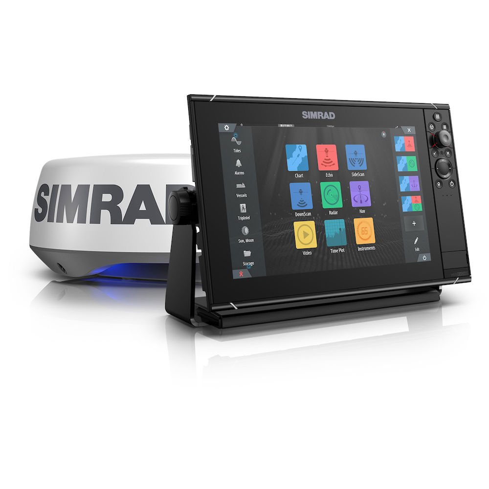 Simrad NSS12 evo3s mit Halo20+ Radar Bundle