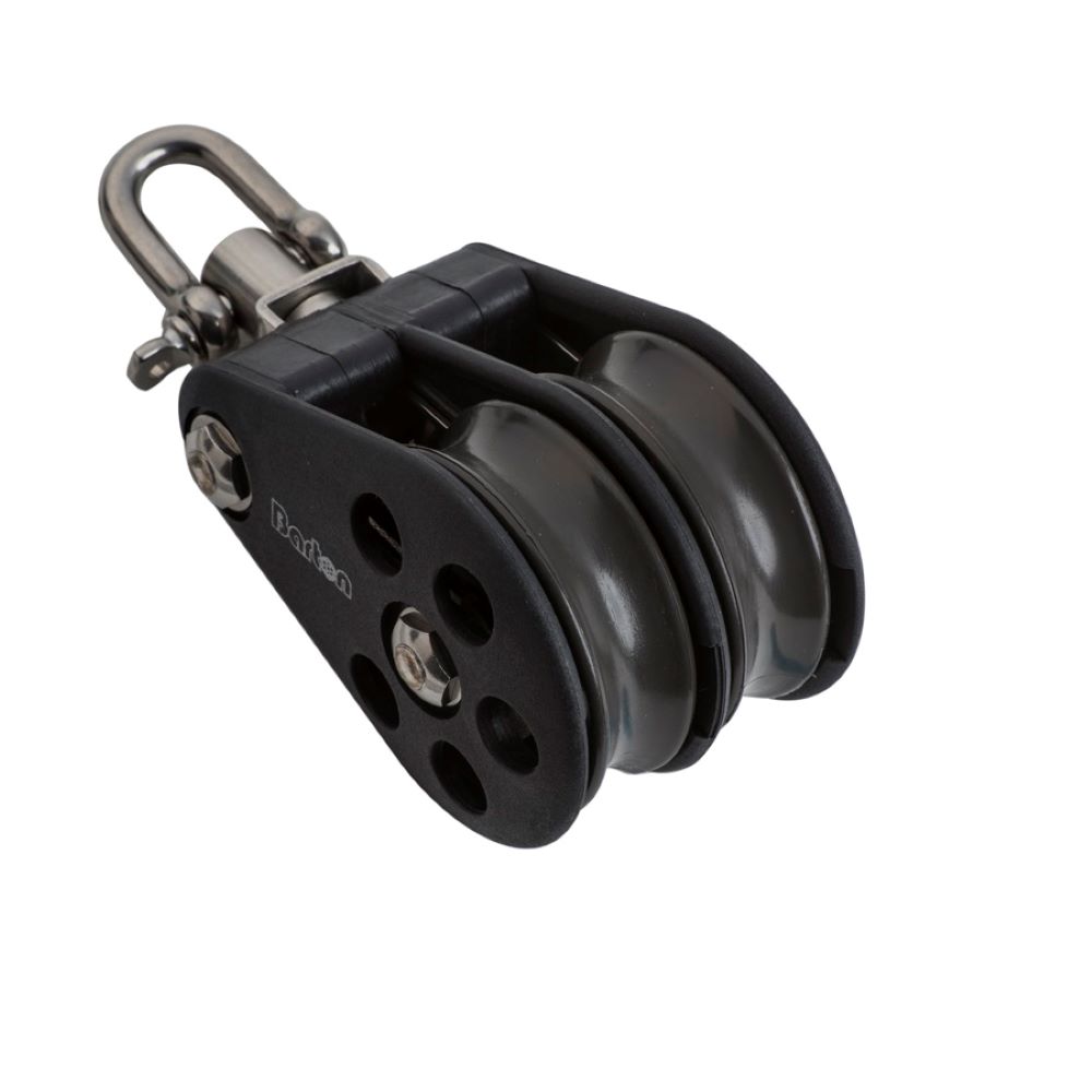 Barton Size 5 Gleitlagerblock doppelt mit Wirbelauge